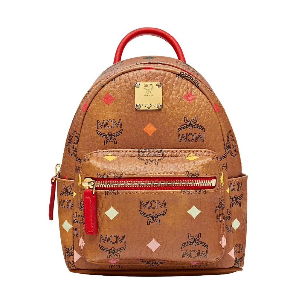 MCM Stark Bebe Boo X-mini Backpack in Skyoptic